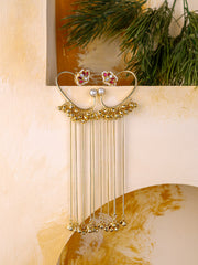 ZOYA CHAIN EAR CUFFS - GOLD