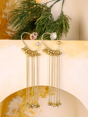 ZOYA CHAIN EAR CUFFS - GOLD