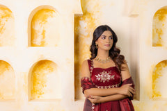KUNDAN MINIMAL NECKPIECE SET I