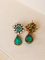 KUNDAN MOISSANITE EARRINGS I