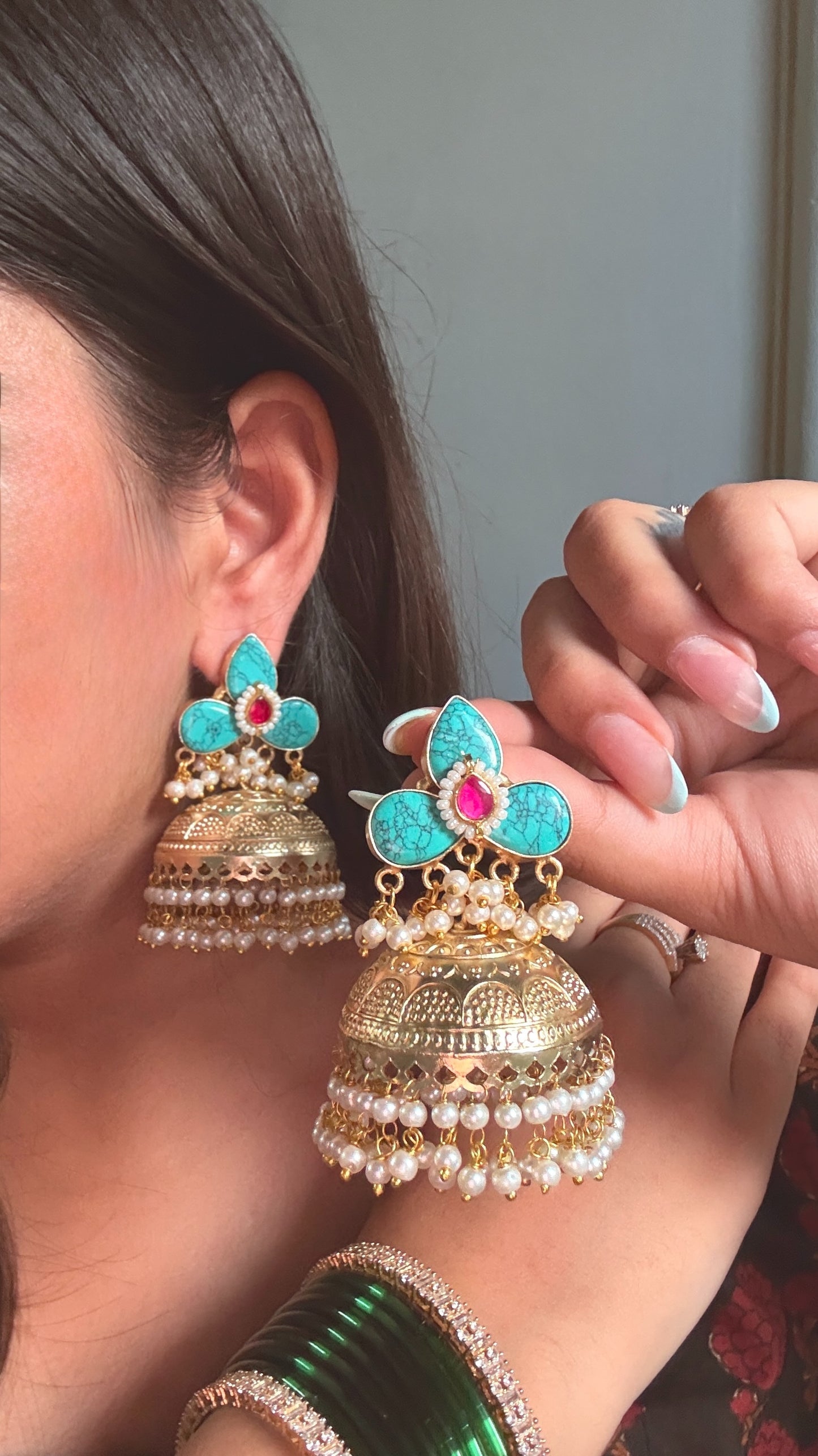 Nukta Jhumkas ✨