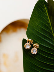 KUNDAN MOISSANITE EARRINGS II