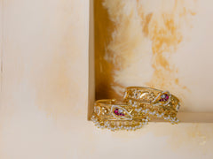 KADA AND MOTI BANGLE SET