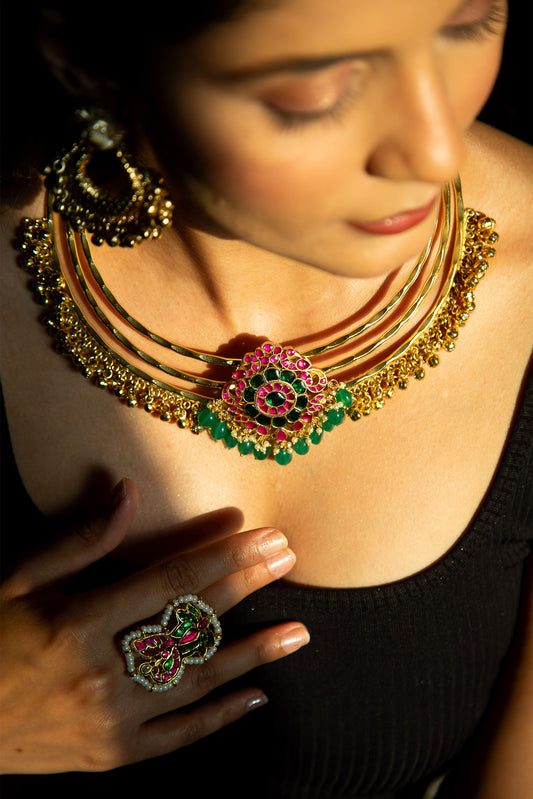 THE BAAGHI CHOKER SET