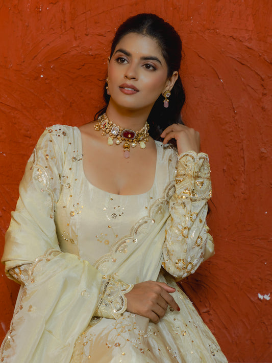 KUNDAN CHOKER SET