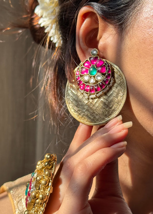 The Golden Bloom Studs
